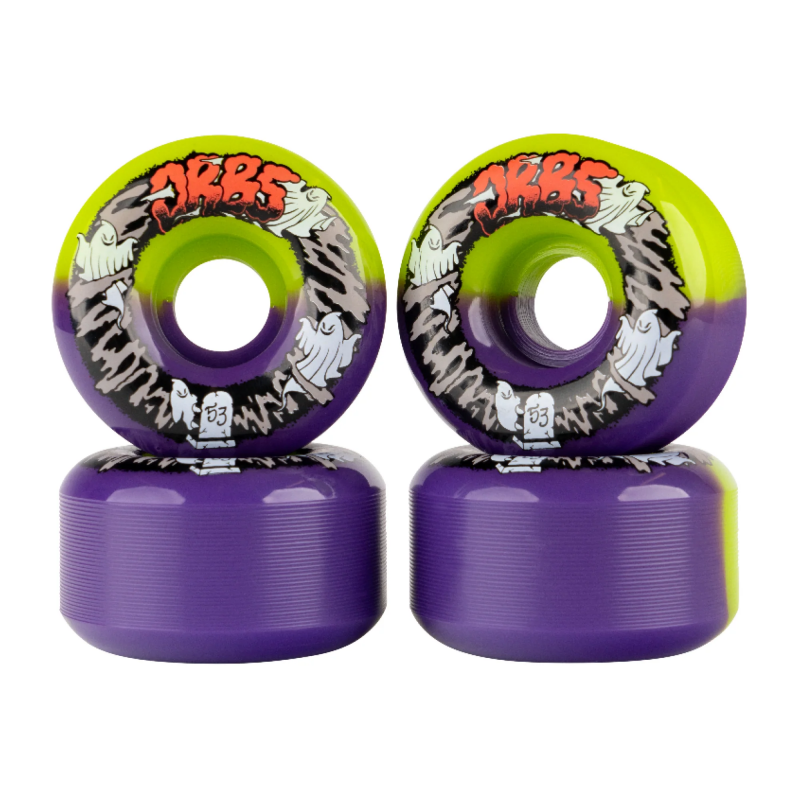 Orbs Apparitions Spilt 99A 53 mm green-purple